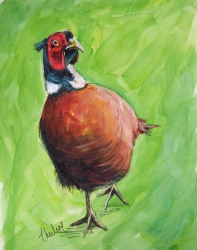 7. Animals in mixed media/acrylic art workshop